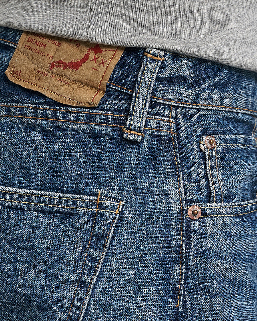Uomini | Pantaloni | orSlow | Tapered Fit 107 Selvedge Jeans 2 Year Wash