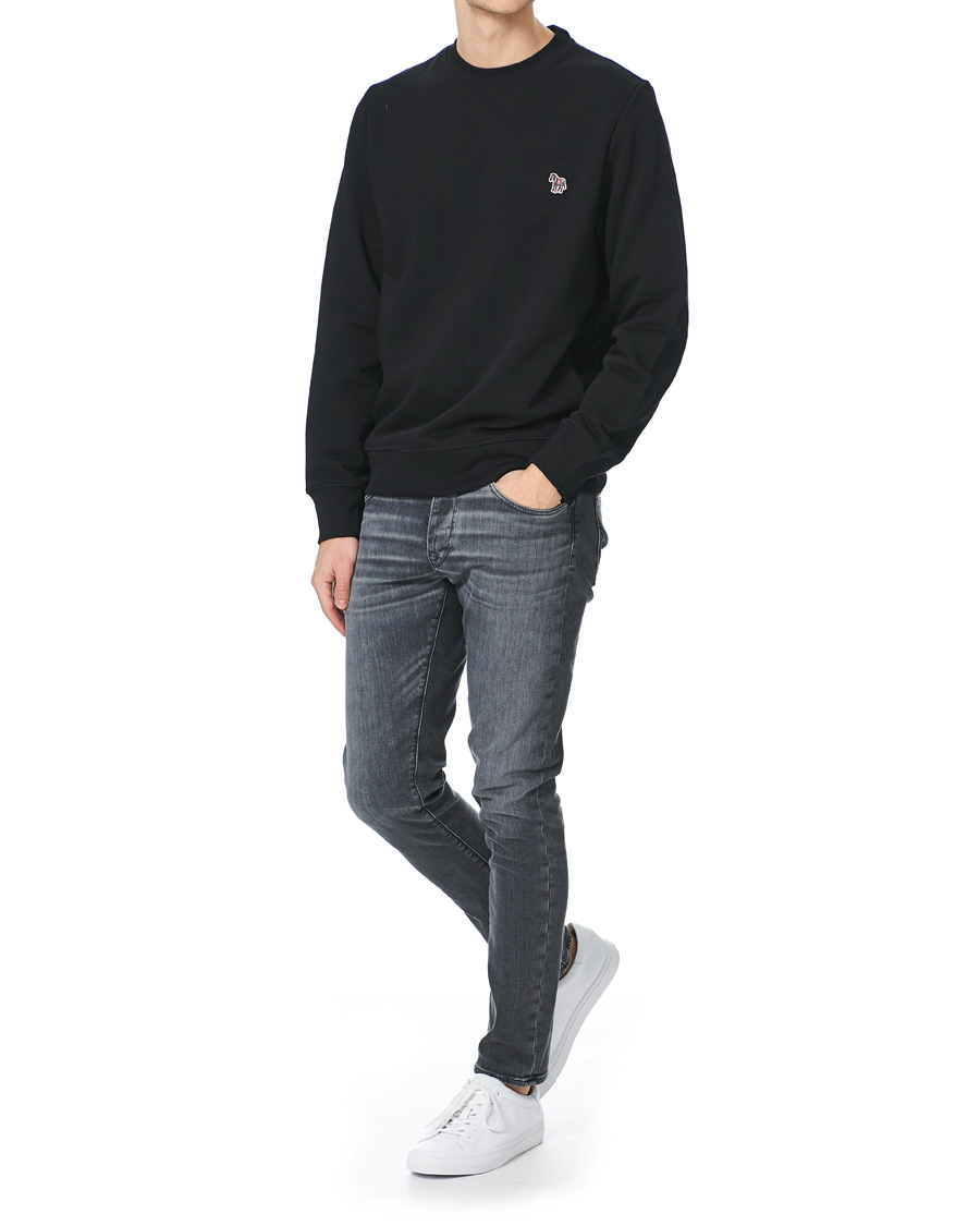 Uomini | Maglieria | PS Paul Smith | Regular Fit Zebra Sweatshirt Black