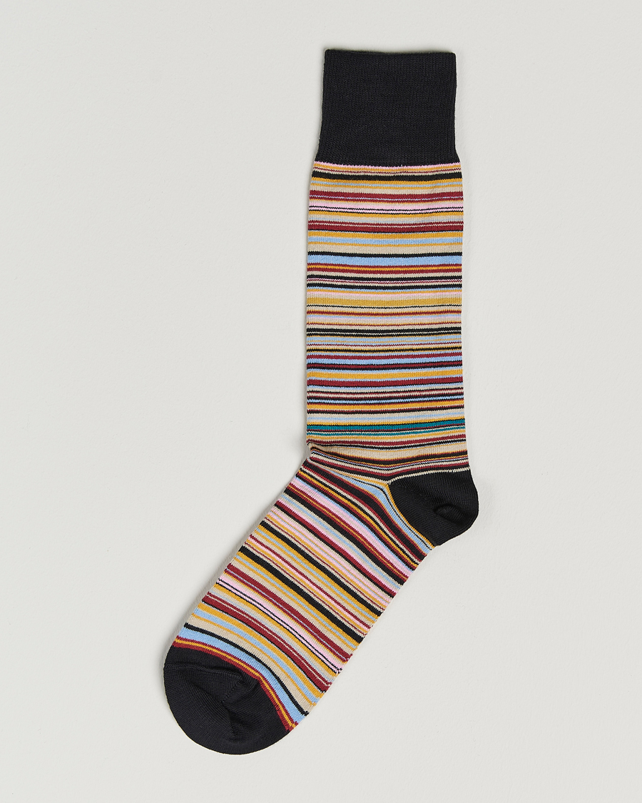 Uomini | Biancheria intima | Paul Smith | Mulitstripe Socks Black