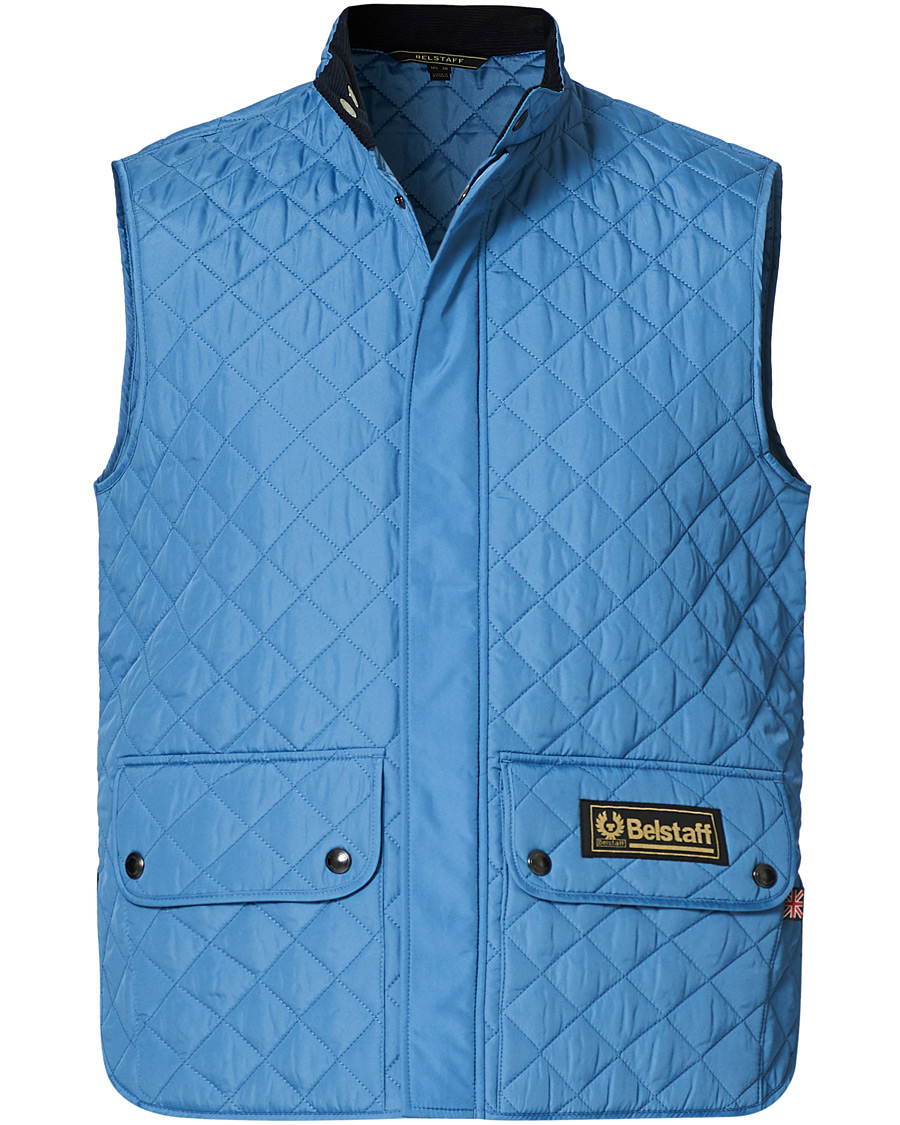 Uomini | Giacche | Belstaff | Waistcoat Quilted Airforce Blue