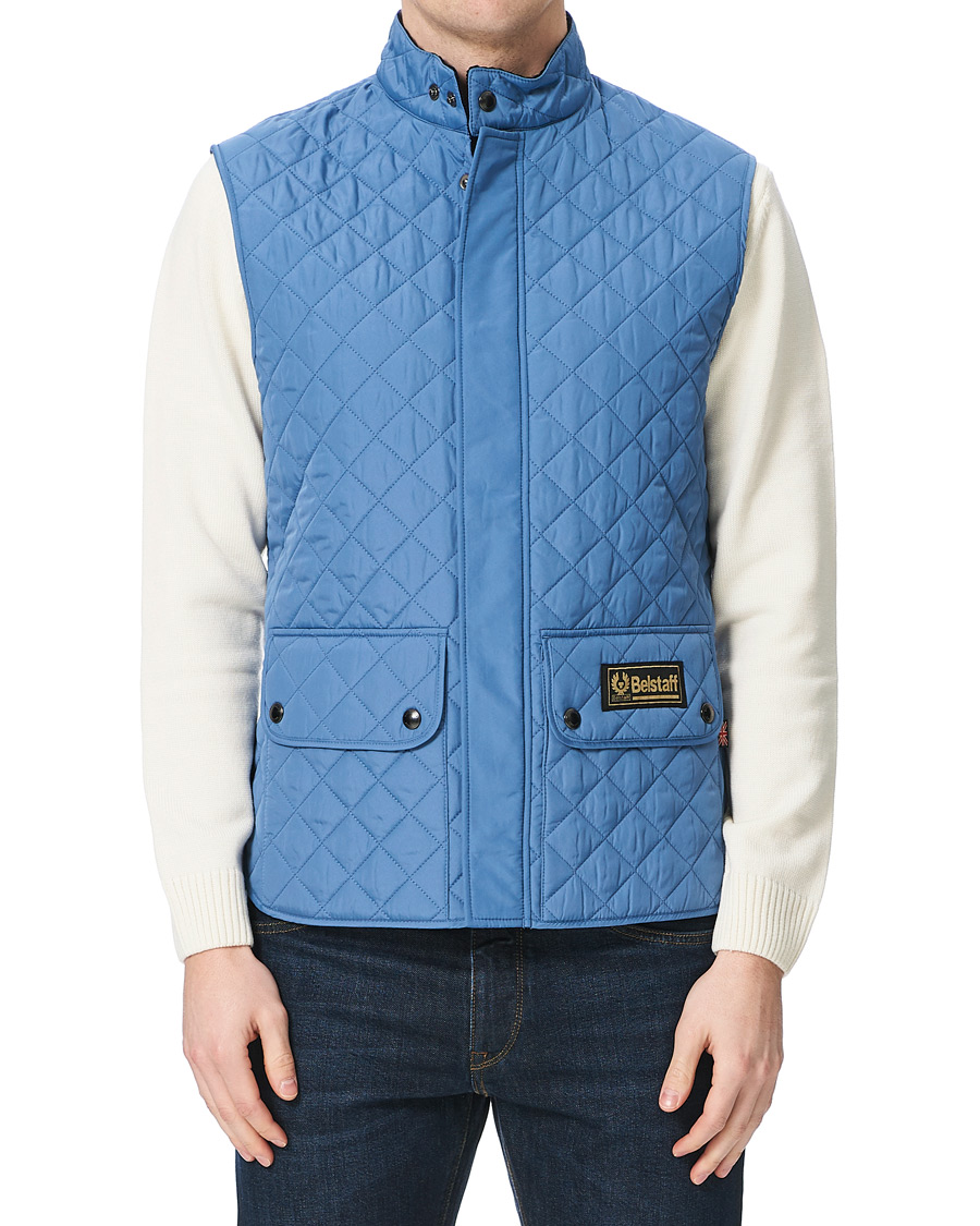 Uomini | Giacche | Belstaff | Waistcoat Quilted Airforce Blue