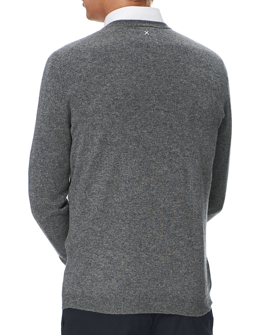 Uomini | Maglieria | People's Republic of Cashmere | Cashmere Roundneck Heather Grey