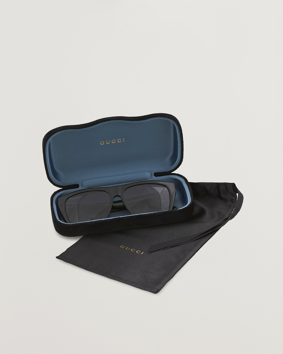Uomini | Occhiali da sole | Gucci | GG0926S Sunglasses Black/Green