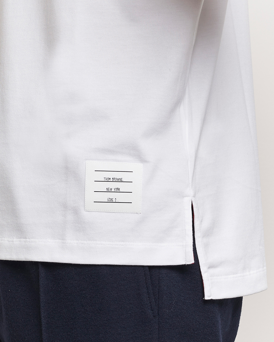 Uomini | T-shirt | Thom Browne | Relaxed Fit Short Sleeve T-Shirt White
