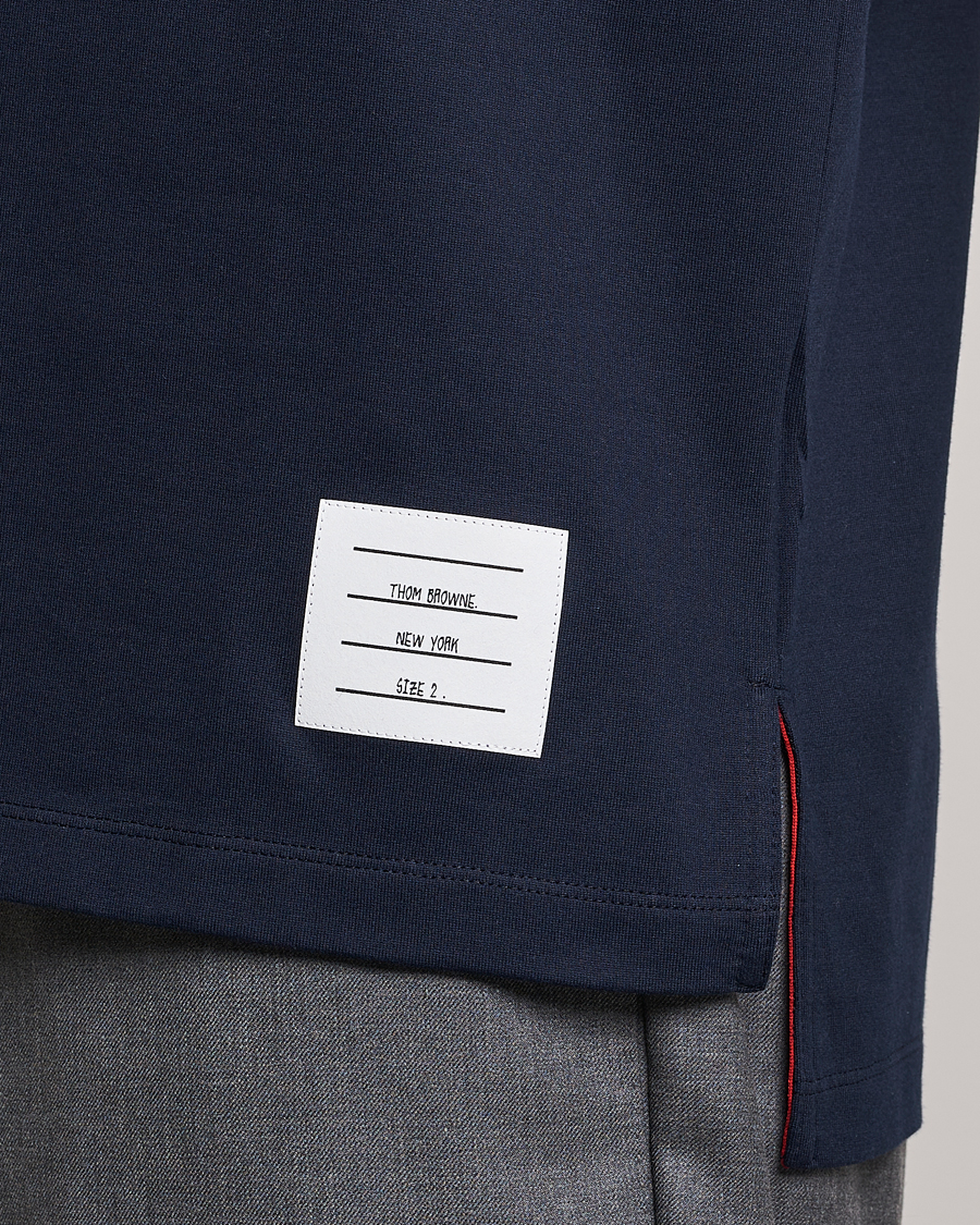 Uomini | T-shirt | Thom Browne | Relaxed Fit T-Shirt Navy