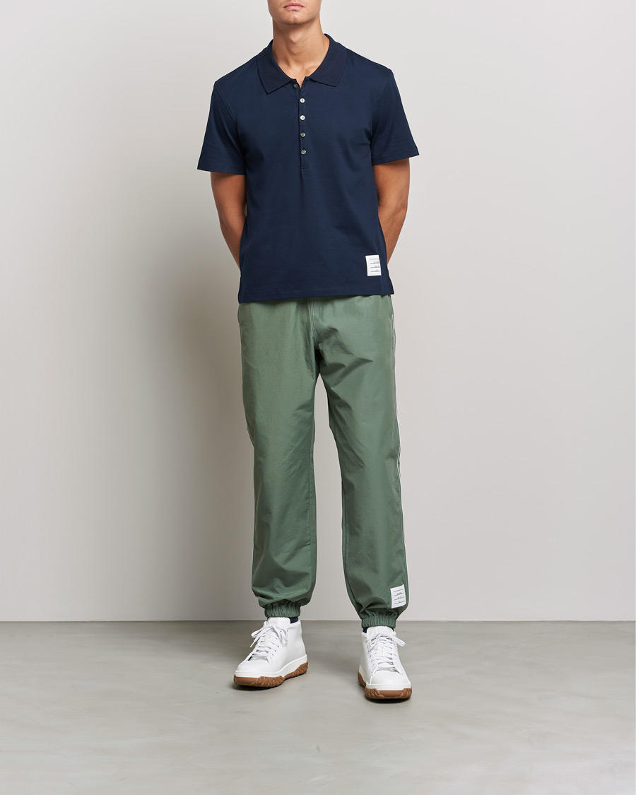 Uomini | Polo | Thom Browne | Relaxed Fit Polo Navy
