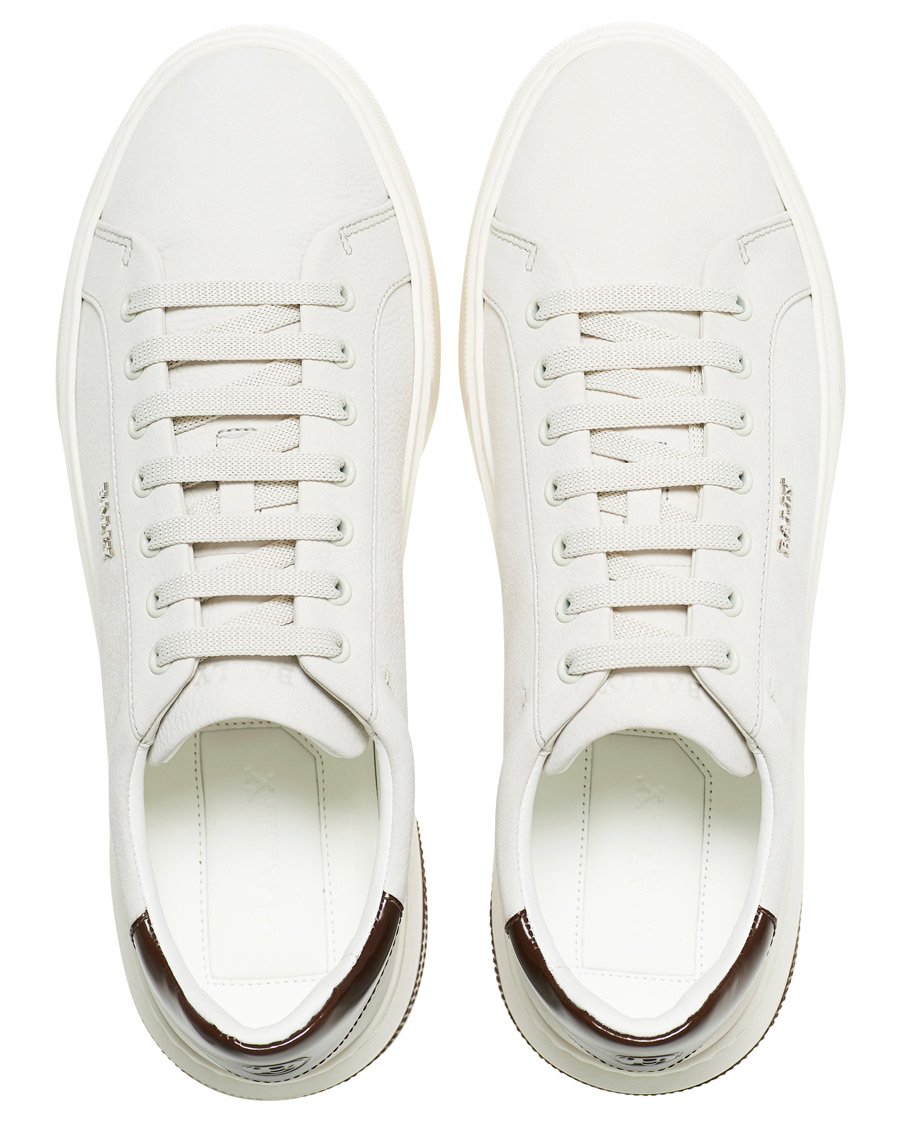 Uomini | Bally Miky Sneaker Dusty White Suede | Bally | Miky Sneaker Dusty White Suede