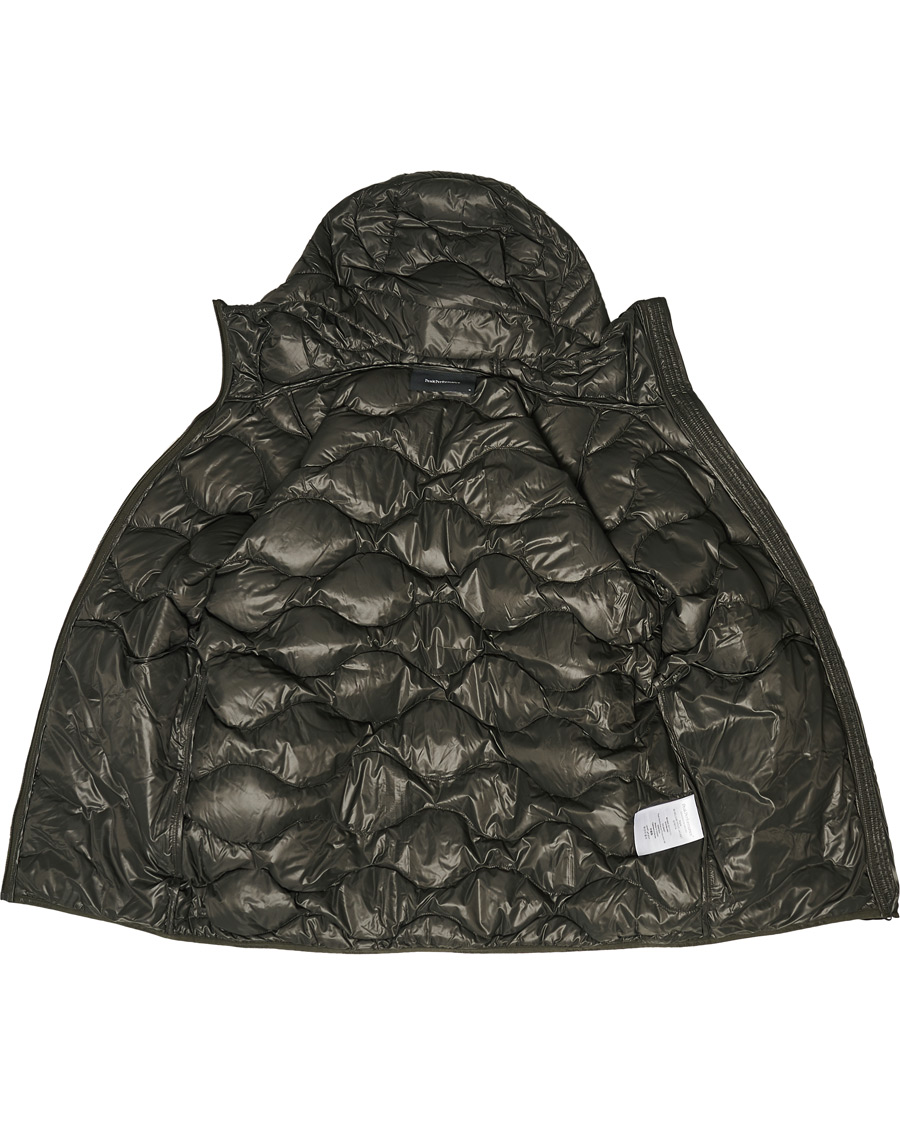 Uomini | Giacche | Peak Performance | Helium Hooded Jacket Black Olive