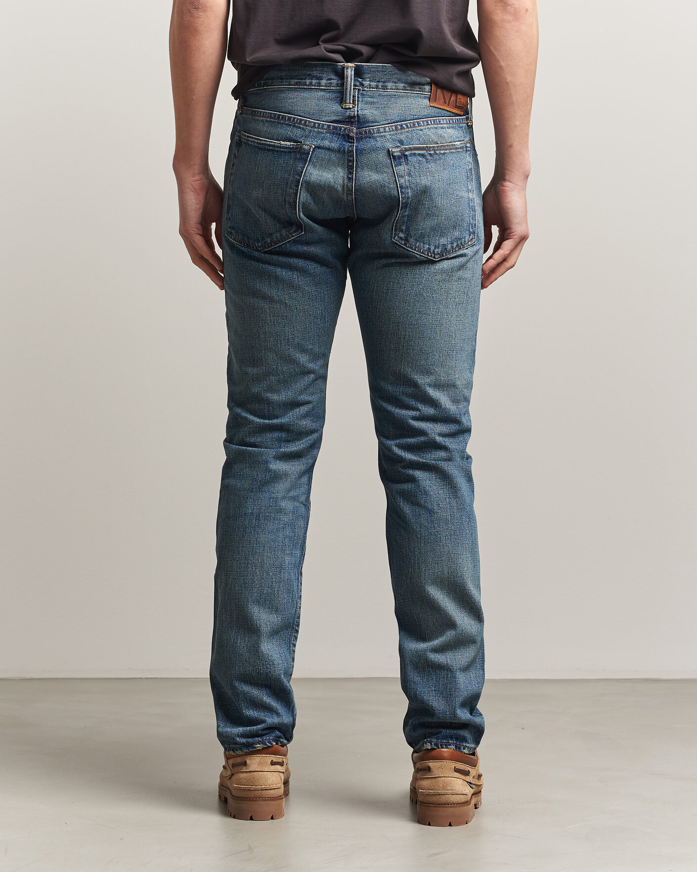 Uomini | Pantaloni | RRL | Slim Fit Selvedge Denim Hillsview Wash