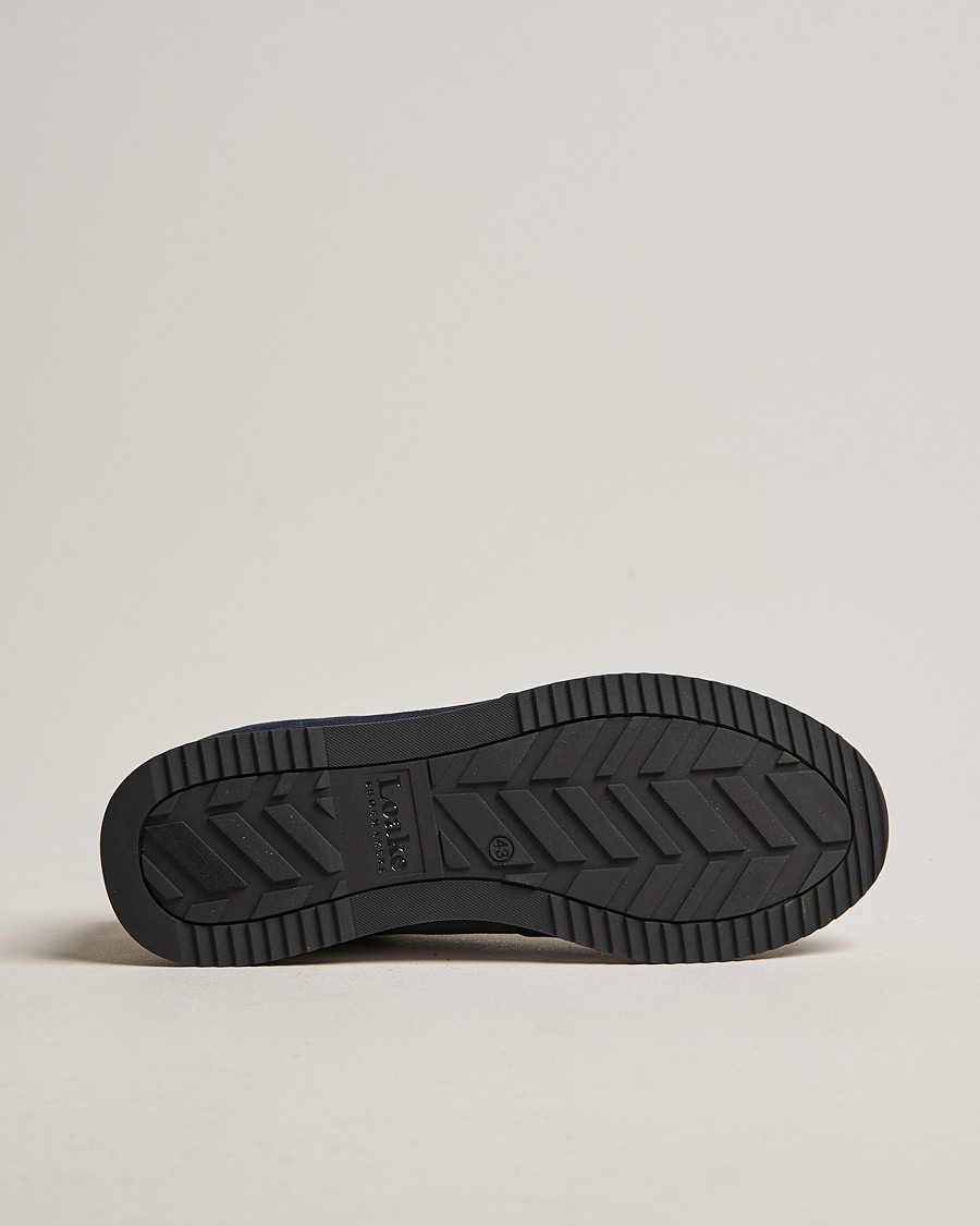 Uomini | Sneakers | Loake Shoemakers | Bannister Running Sneaker Navy Suede