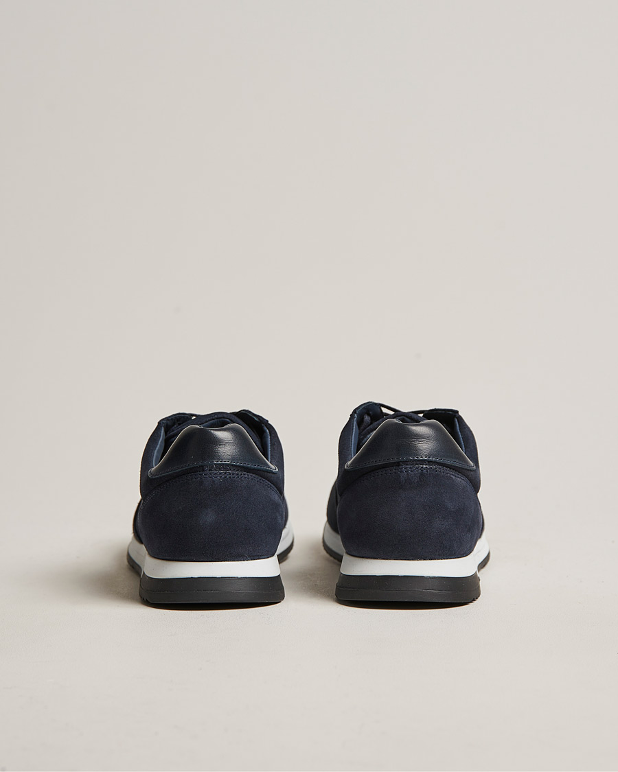 Uomini | Sneakers | Loake Shoemakers | Bannister Running Sneaker Navy Suede