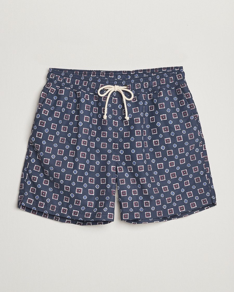 Uomini | Costumi da bagno | Ripa Ripa | Scirocco Printed Swimshorts Blue