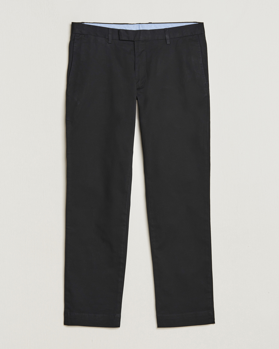 Uomini | Pantaloni | Polo Ralph Lauren | Slim Fit Stretch Chinos Black