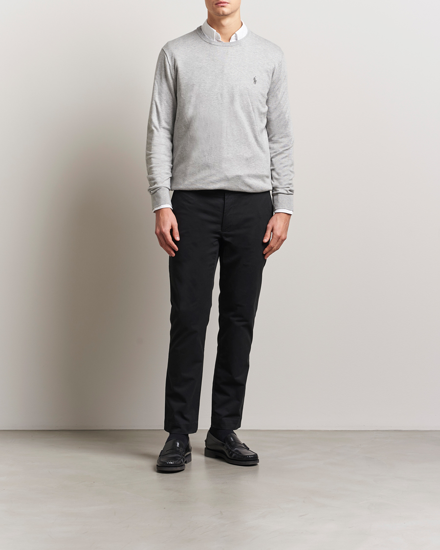 Uomini | Pantaloni | Polo Ralph Lauren | Slim Fit Stretch Chinos Black