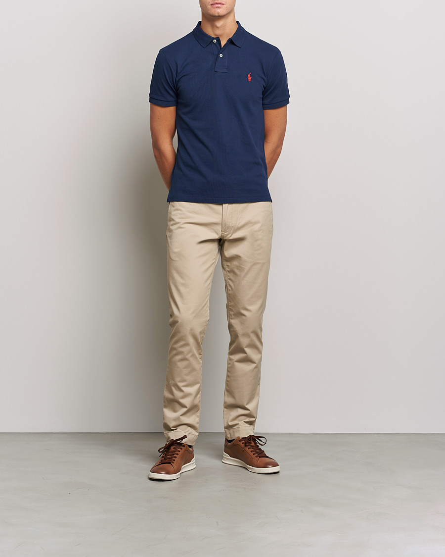 Uomini | Pantaloni | Polo Ralph Lauren | Slim Fit Stretch Chinos Classic Khaki