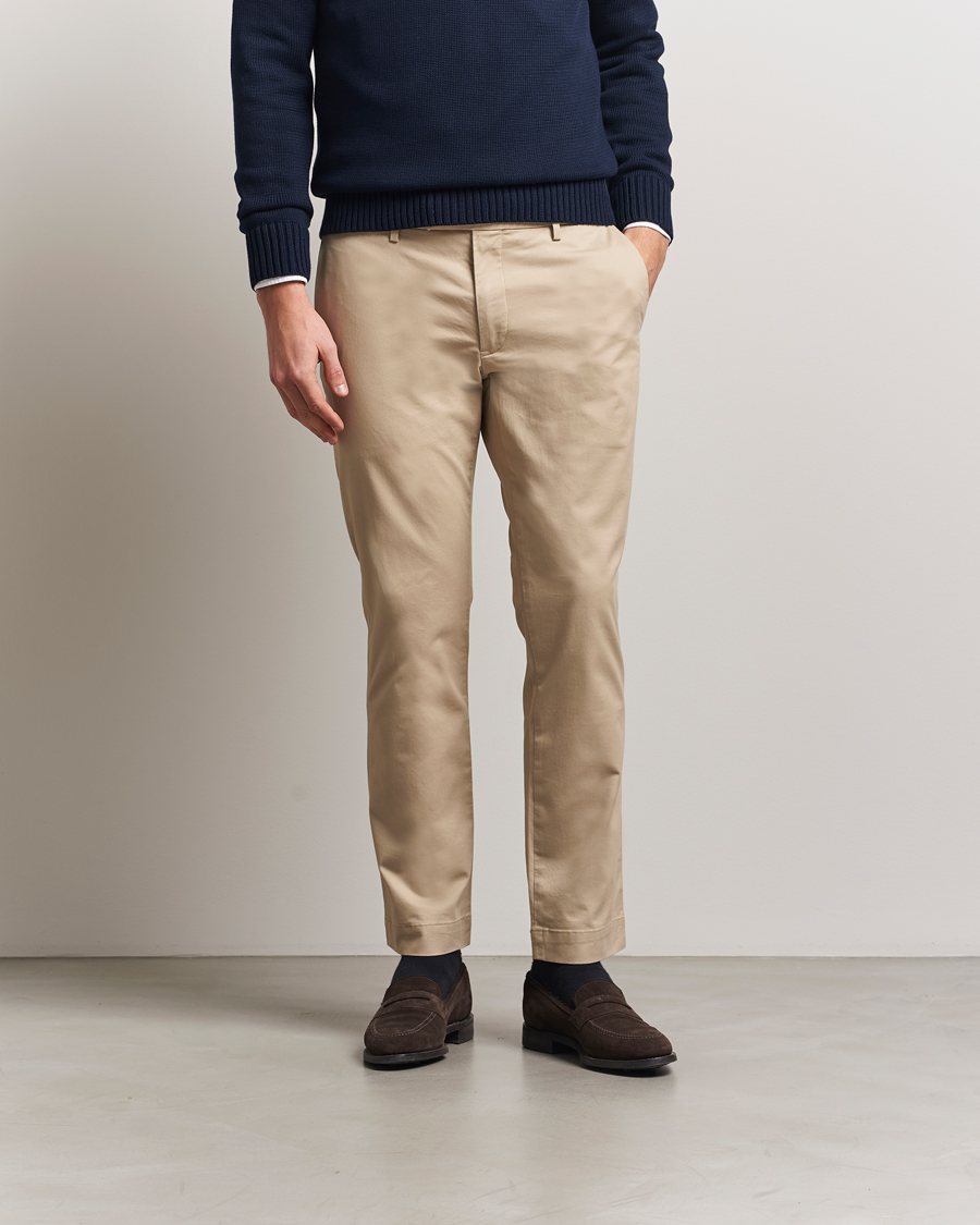 Uomini | Pantaloni | Polo Ralph Lauren | Slim Fit Stretch Chinos Classic Khaki