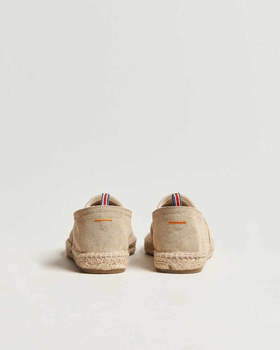 Uomini | Espadrillas | Castañer | Pablo Washed Canvas Espadrilles Sand
