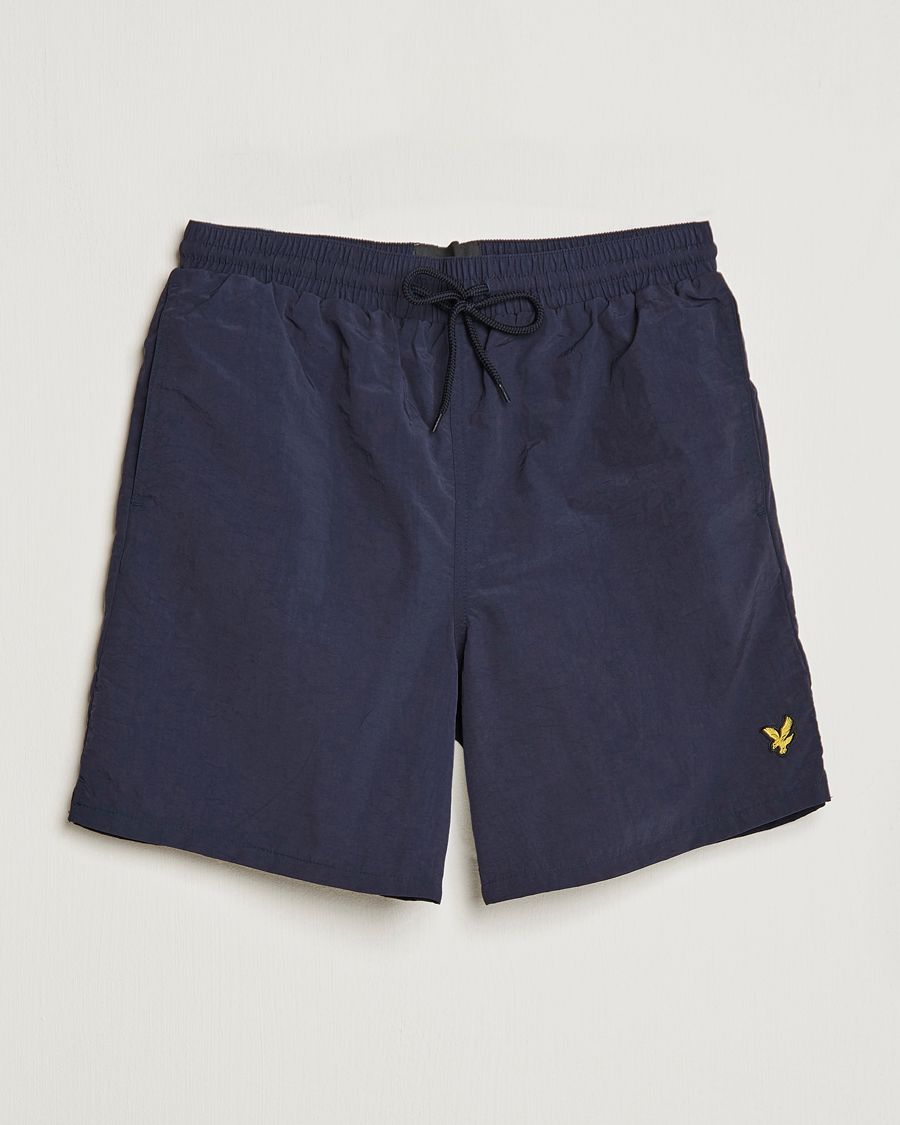 Uomini | Costumi da bagno | Lyle & Scott | Plain Swimshorts Dark Navy