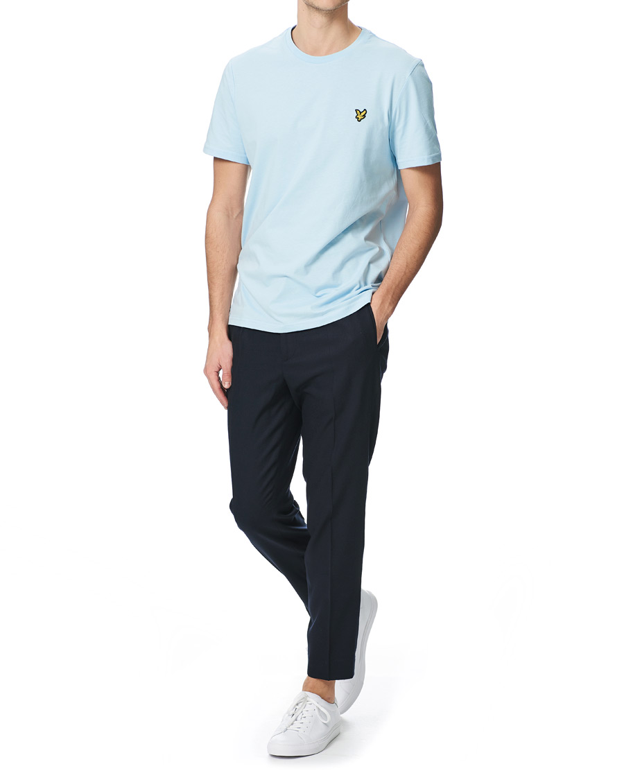Uomini | T-shirt | Lyle & Scott | Crew Neck Tee Deck Blue