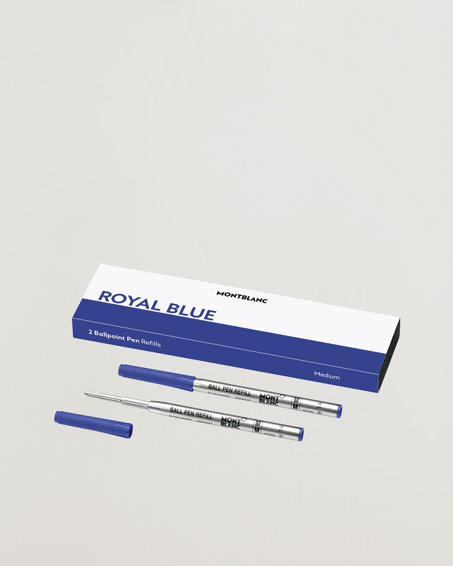 Uomini | Penne | Montblanc | 2 Ballpoint Pen Refill Royal Blue