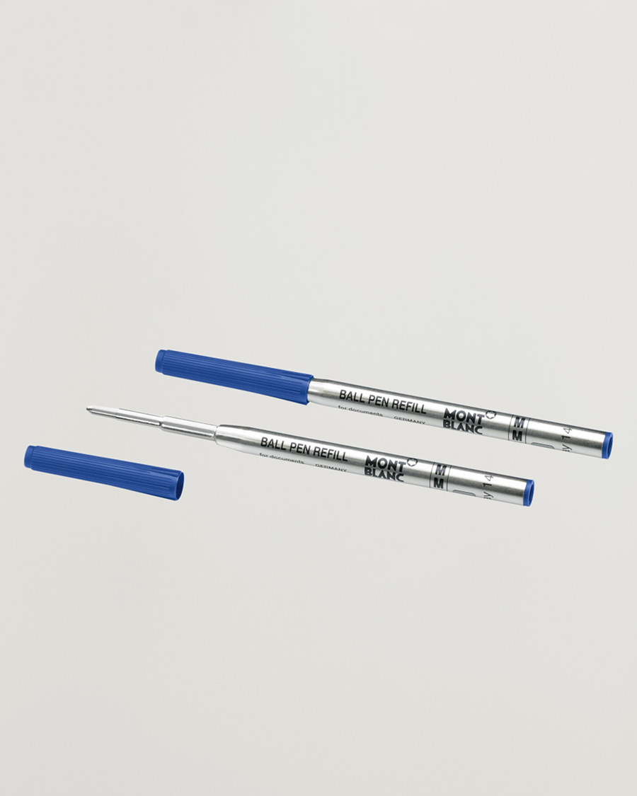 Uomini | Penne | Montblanc | 2 Ballpoint Pen Refill Royal Blue