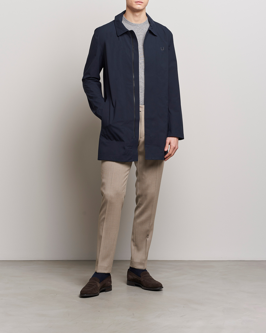 Uomini | Giacche | UBR | Sky Fall Waterproof Coat Navy