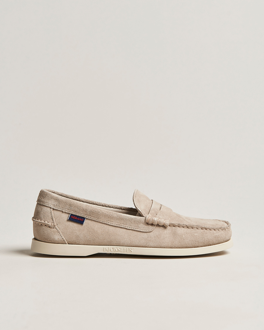 Uomini | Mocassini | Sebago | Dan Suede Loafer Brown Taupe