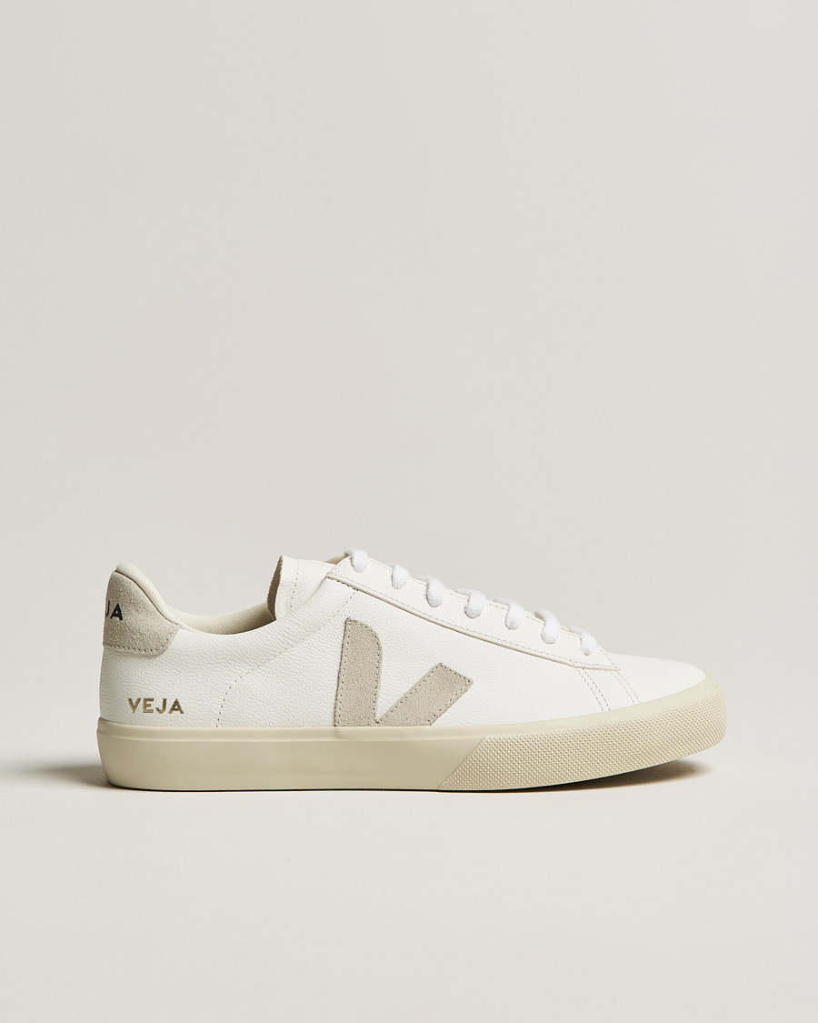 Uomini | Sneakers | Veja | Campo Sneaker Extra White/Natural Suede
