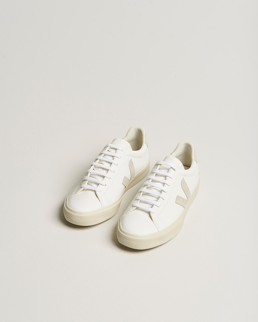 Uomini | Sneakers | Veja | Campo Sneaker Extra White/Natural Suede