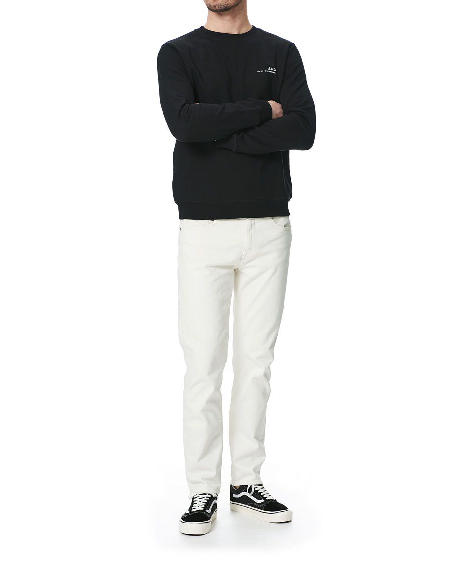 Uomini | Maglieria | A.P.C. | Item Crew Neck Sweatshirt Black