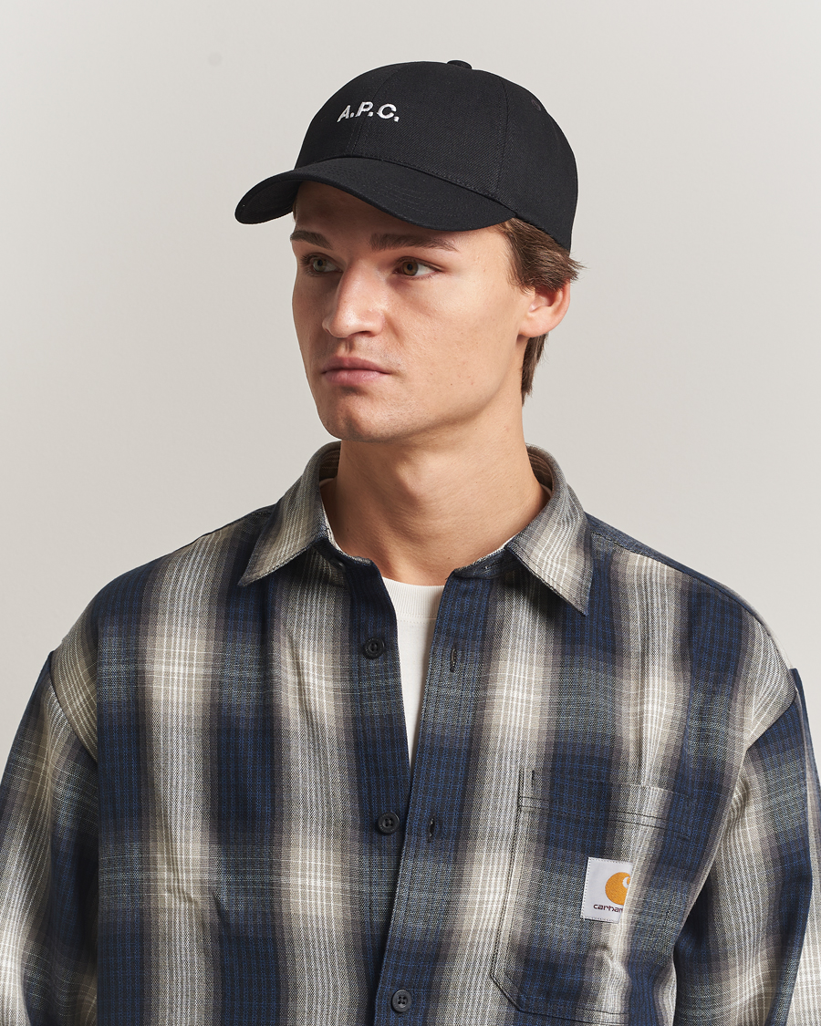 Uomini | Cappelli & Berretti | A.P.C. | A.P.C.Charlie Baseball CapBlack