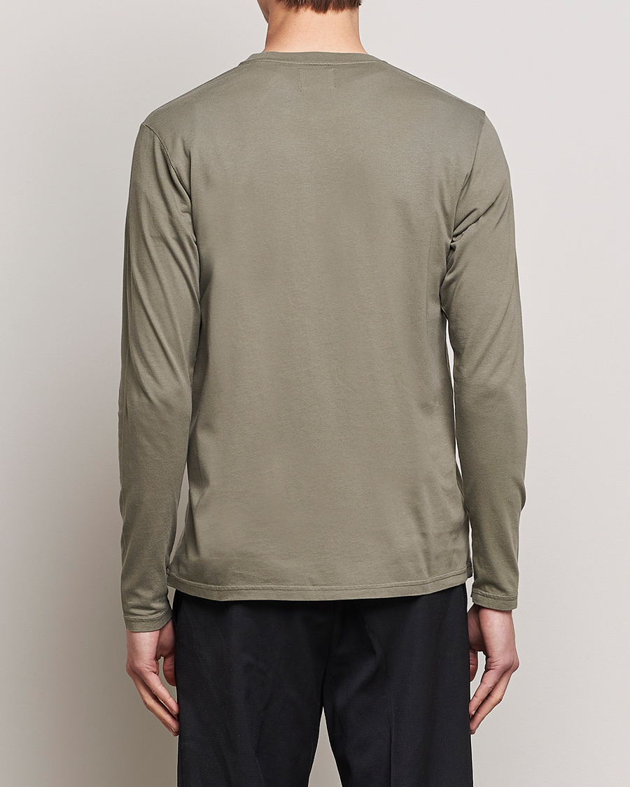 Uomini | T-shirt | Colorful Standard | Classic Organic Long Sleeve T-shirt Dusty Olive