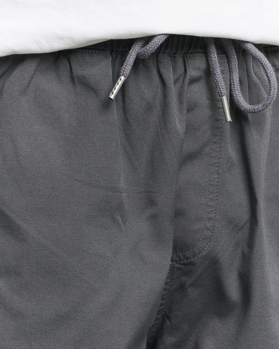 Uomini | Pantaloncini | Colorful Standard | Classic Organic Twill Drawstring Shorts Lava Grey