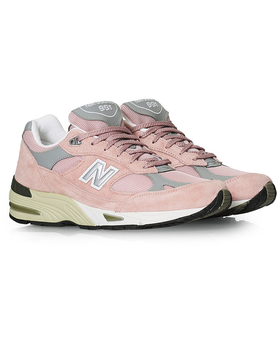 Uomini | New Balance Made In England 991 Sneaker Pink/Grey | New Balance | Made In England 991 Sneaker Pink/Grey