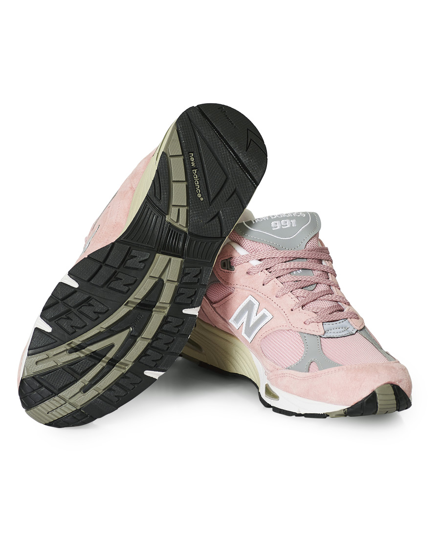 Uomini | New Balance Made In England 991 Sneaker Pink/Grey | New Balance | Made In England 991 Sneaker Pink/Grey