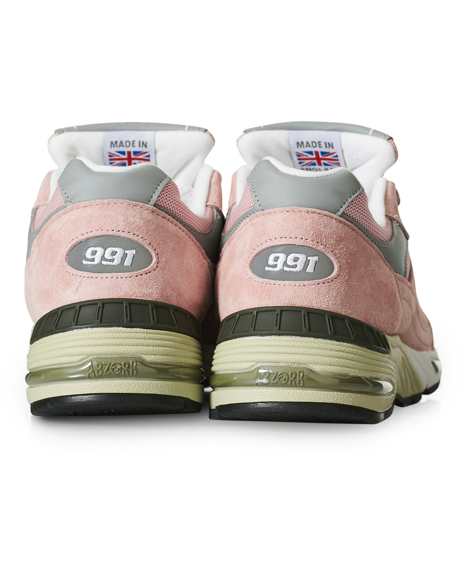 Uomini | New Balance Made In England 991 Sneaker Pink/Grey | New Balance | Made In England 991 Sneaker Pink/Grey