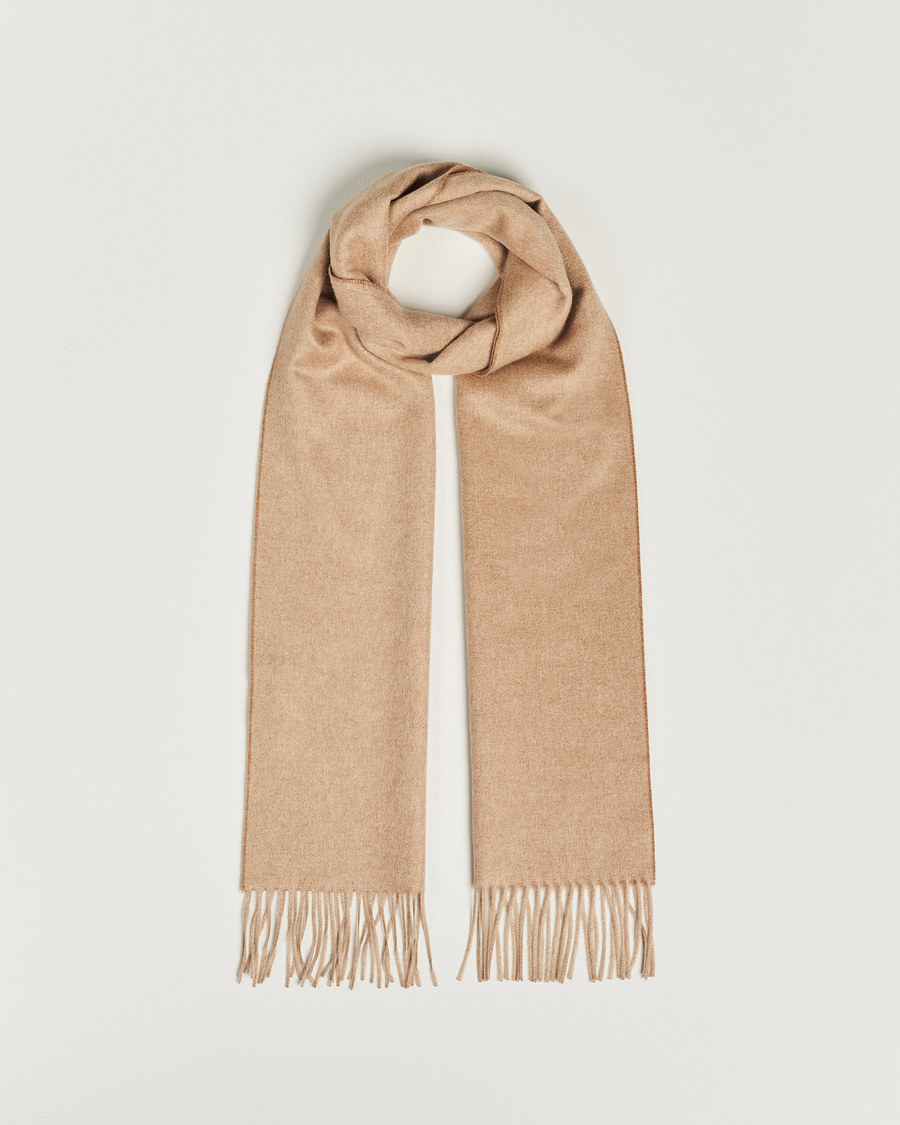 Uomini | Piacenza Cashmere Vicuna/Baby Cashmere Scarf Camel | Piacenza Cashmere | Vicuna/Baby Cashmere Scarf Camel