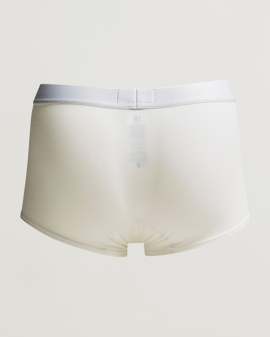 Uomini | Biancheria intima | Zegna | Cotton Stretch Trunk Boxers White