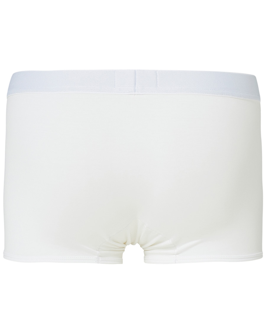 Uomini | Biancheria intima | Zegna | Cotton Stretch Trunk Boxers White