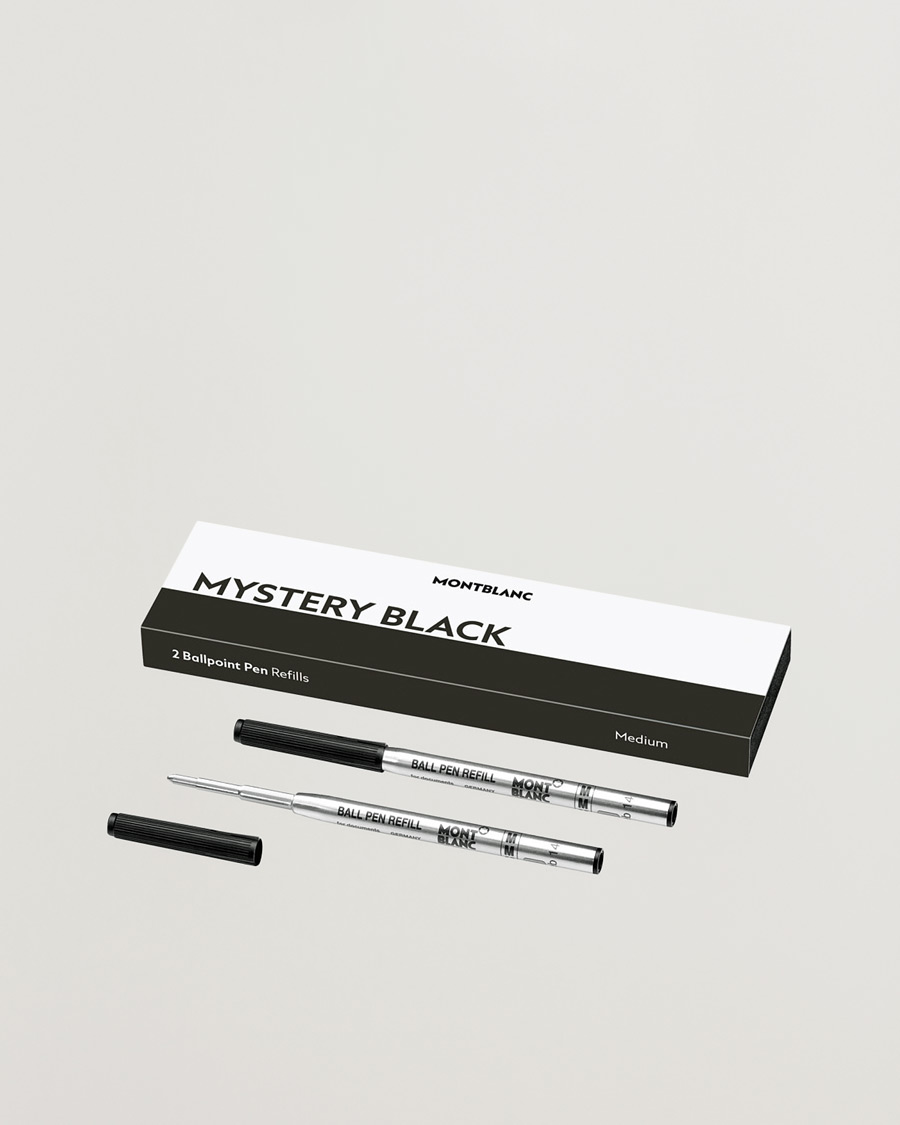 Uomini | Penne | Montblanc | 2 Ballpoint Pen Refills Mystery Black