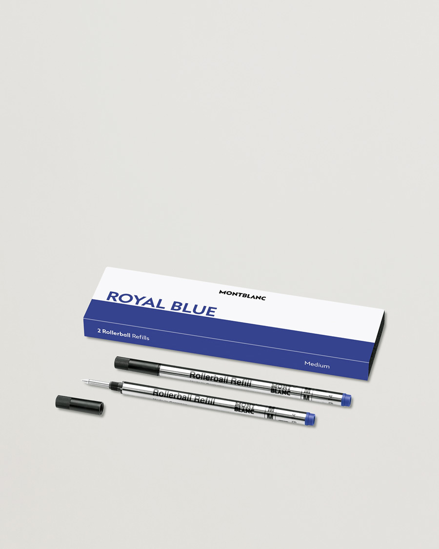 Uomini | Penne | Montblanc | 2 Rollerball Refills Royal Blue