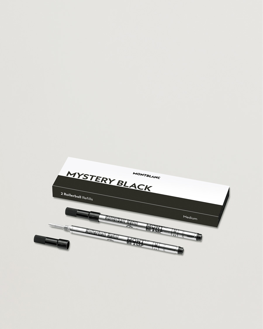 Uomini | Penne | Montblanc | 2 Rollerball Refills Mystery Black