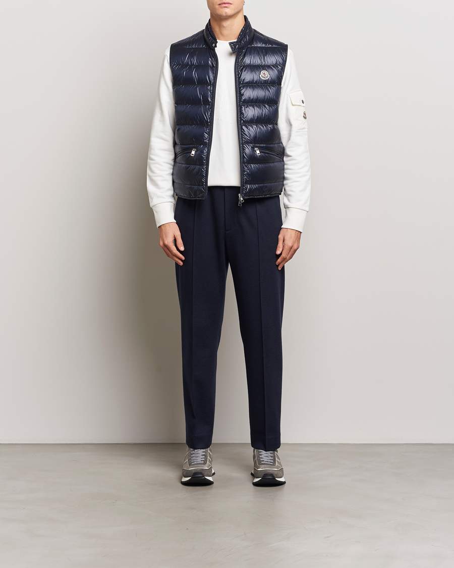 Uomini | Gilet | Moncler | Gui Vest Navy