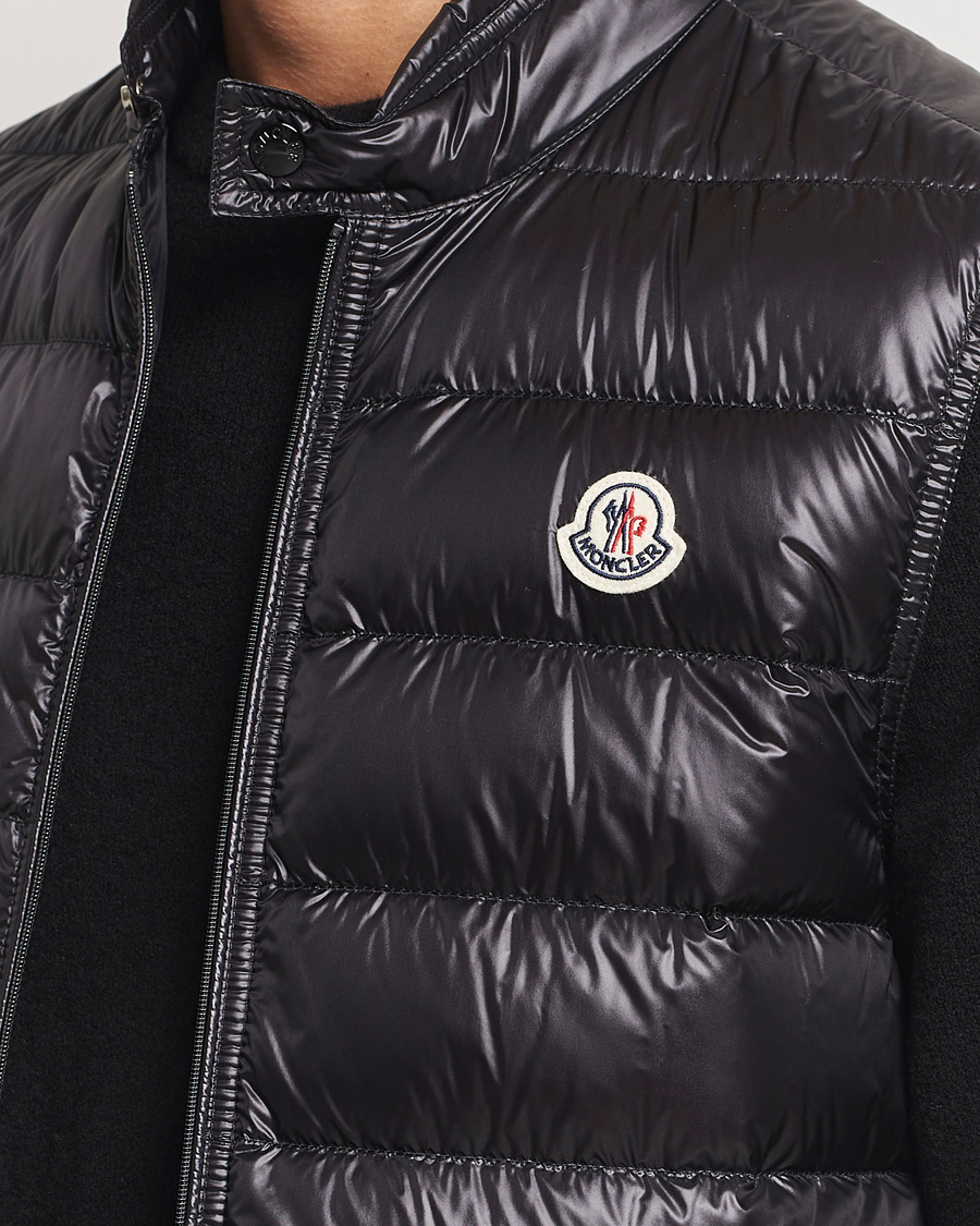 Uomini | Gilet | Moncler | Gui Down Vest Black