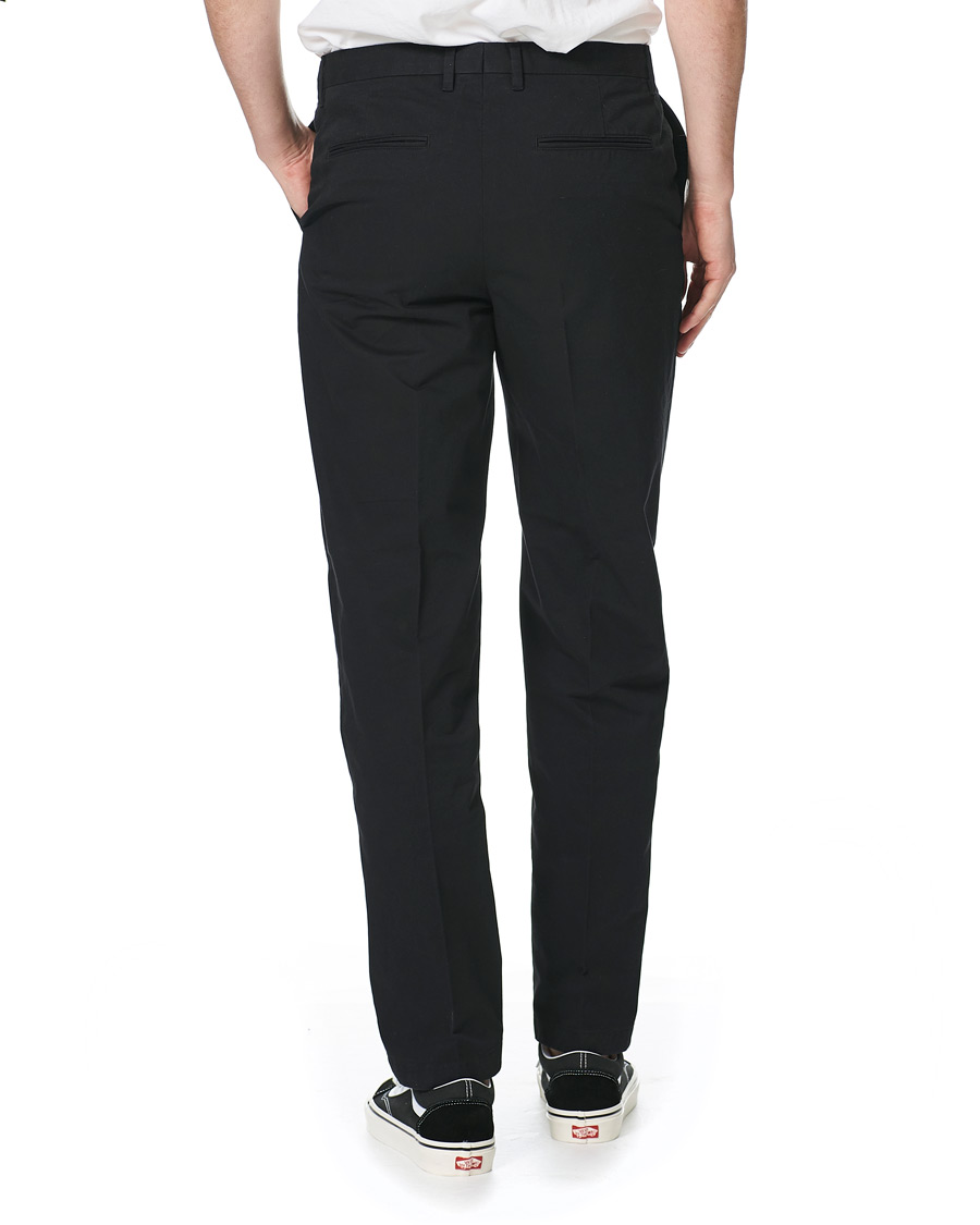 Uomini | Pantaloni | Filippa K | William Cotton Trousers Black