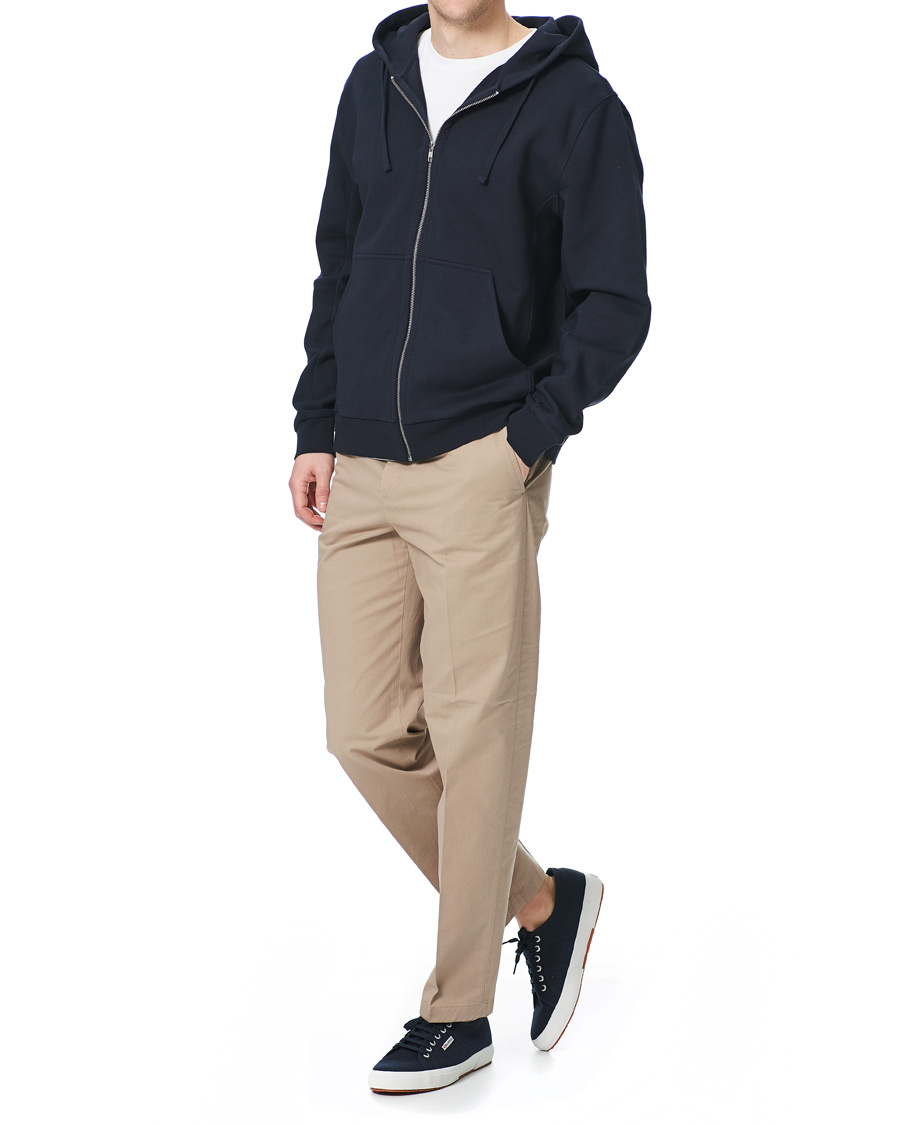 Uomini | Pantaloni | Filippa K | William Cotton Trousers  Desert Taupe