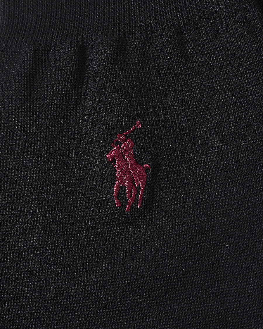 Uomini | Biancheria intima | Polo Ralph Lauren | 2-Pack Mercerized Cotton Socks Black