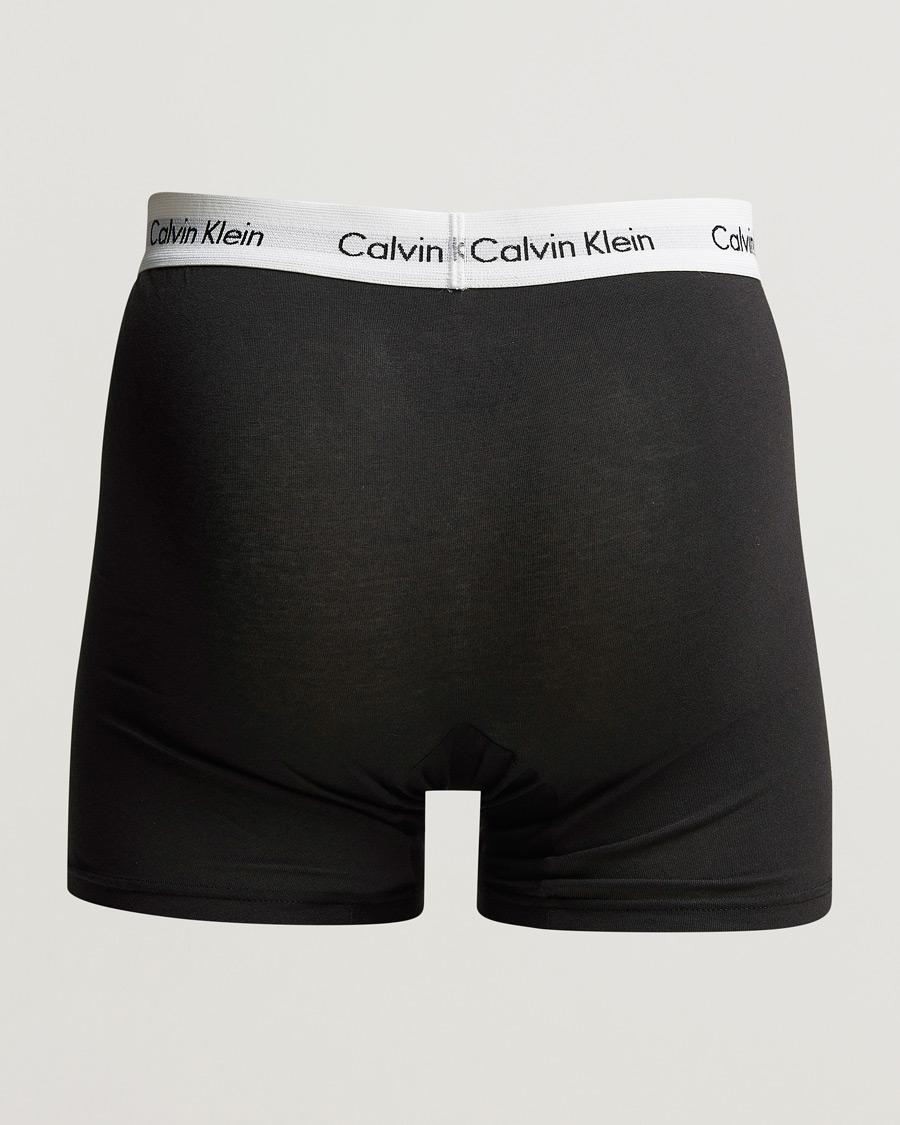 Uomini | Biancheria intima | Calvin Klein | Cotton Stretch 3-Pack Boxer Breif Black