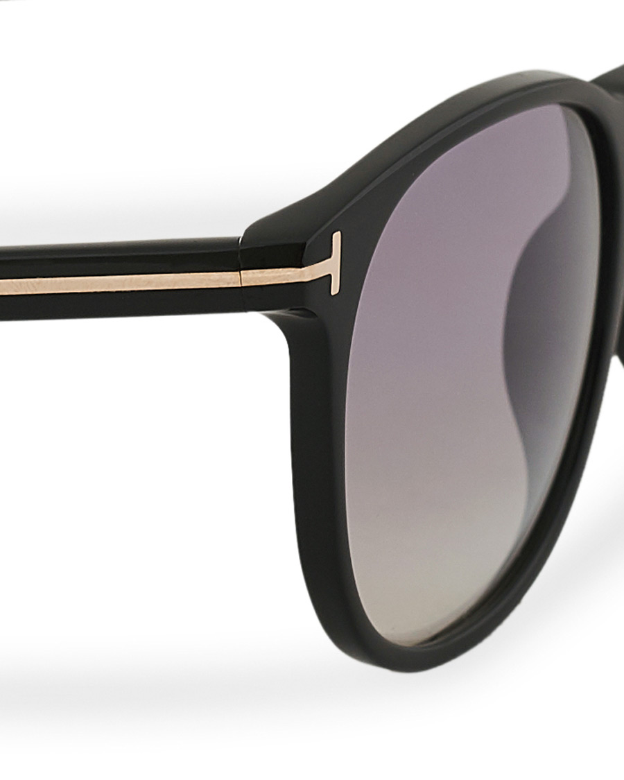 Uomini | Tom Ford Ansel Sunglasses Shiny Black/Smoke Mirror | Tom Ford | Ansel Sunglasses Shiny Black/Smoke Mirror