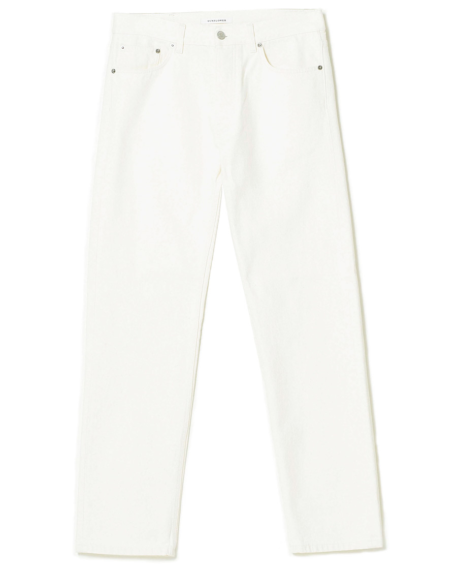 Uomini | Jeans | Sunflower | Standard Jeans Washed White